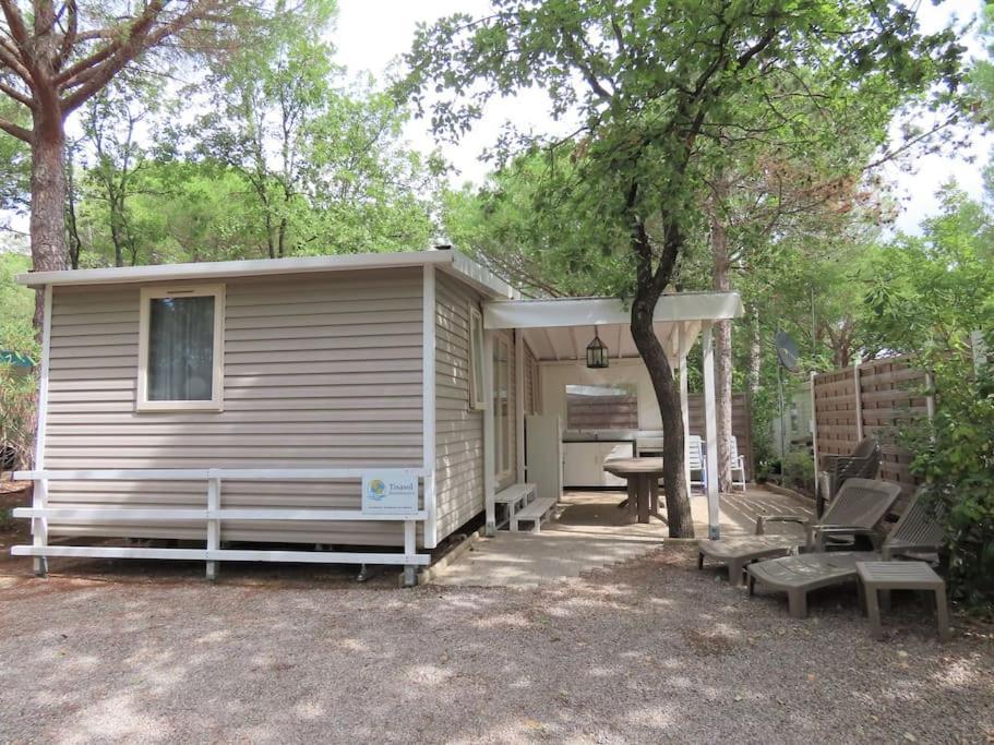 Mobile Home 6-Pers Camping Lei Suves-Cotes D'Azur-Including Airco Рокбрюн-сюр-Аржан Екстериор снимка