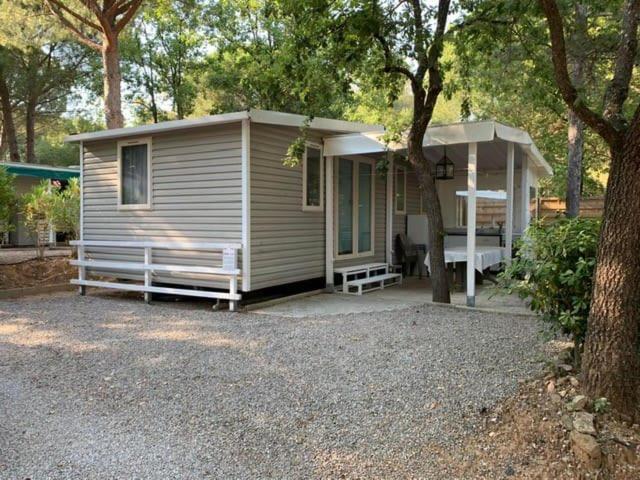 Mobile Home 6-Pers Camping Lei Suves-Cotes D'Azur-Including Airco Рокбрюн-сюр-Аржан Екстериор снимка
