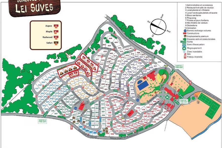 Mobile Home 6-Pers Camping Lei Suves-Cotes D'Azur-Including Airco Рокбрюн-сюр-Аржан Екстериор снимка